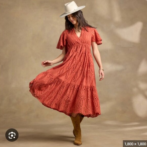 Sundance Avellino Eyelet Dress - Picture 1 of 6